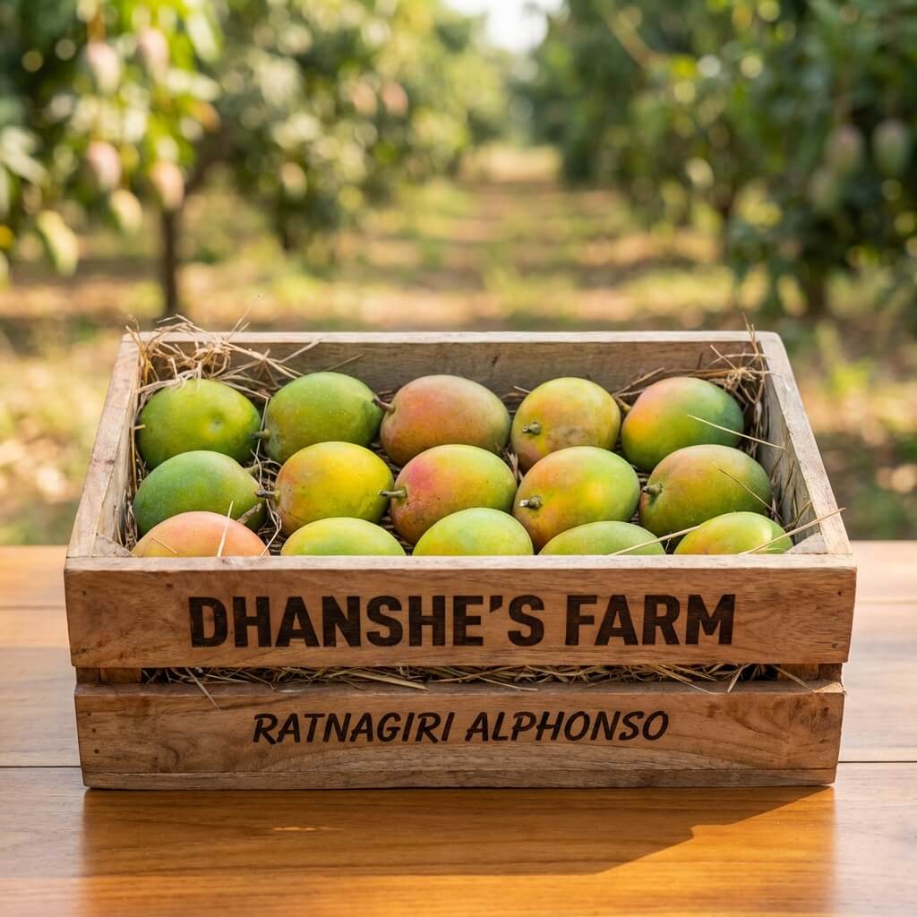 Ratnagiri Alphonso Mango [D] 130g–155g/Piece