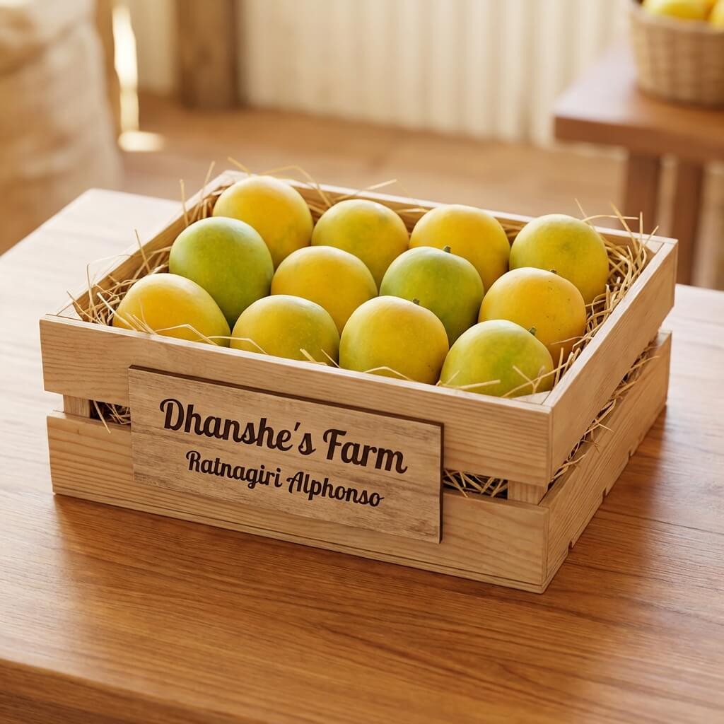 Ratnagiri Alphonso [C] Peti — 4 Dozen Box